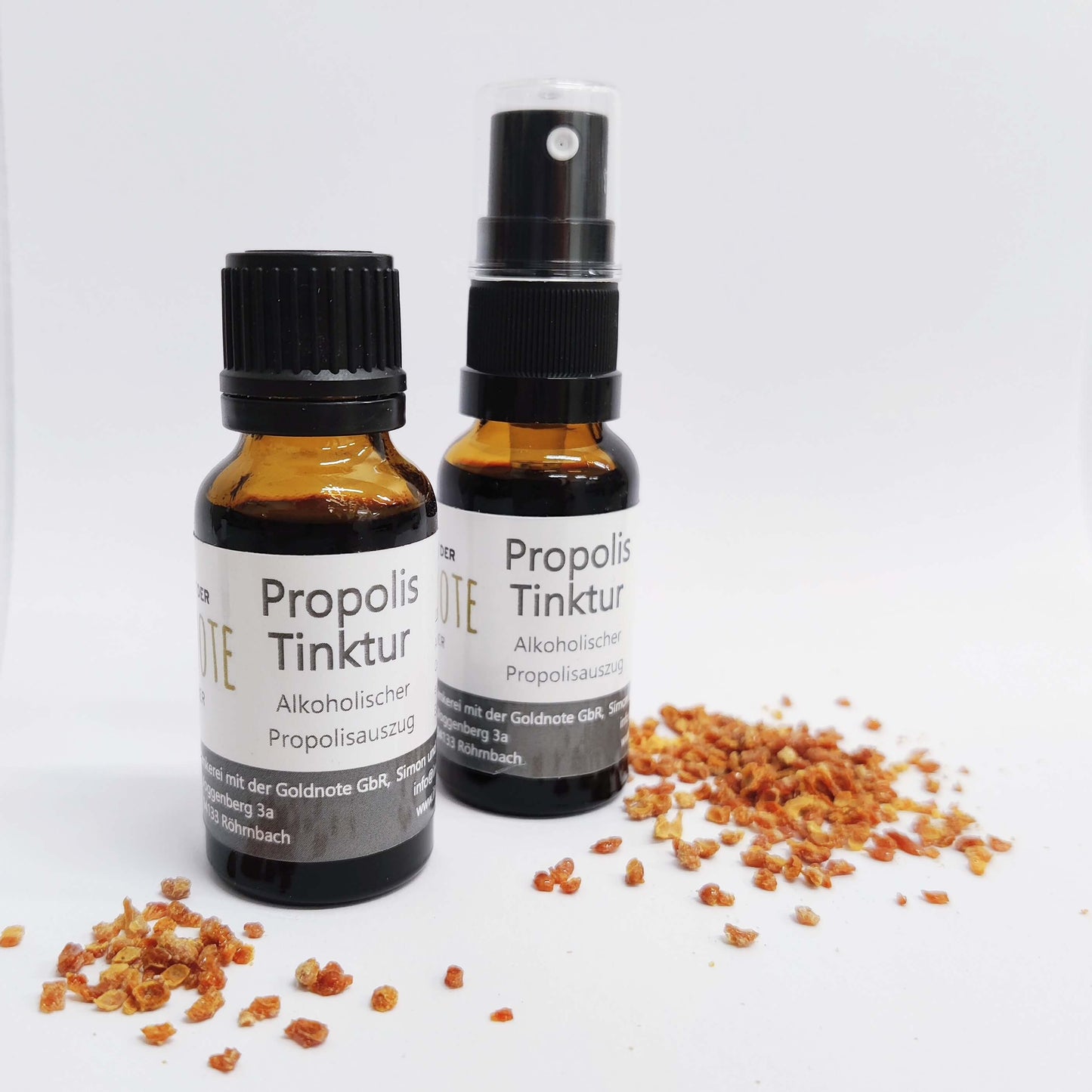 Propolis Tinktur mit Alkohol