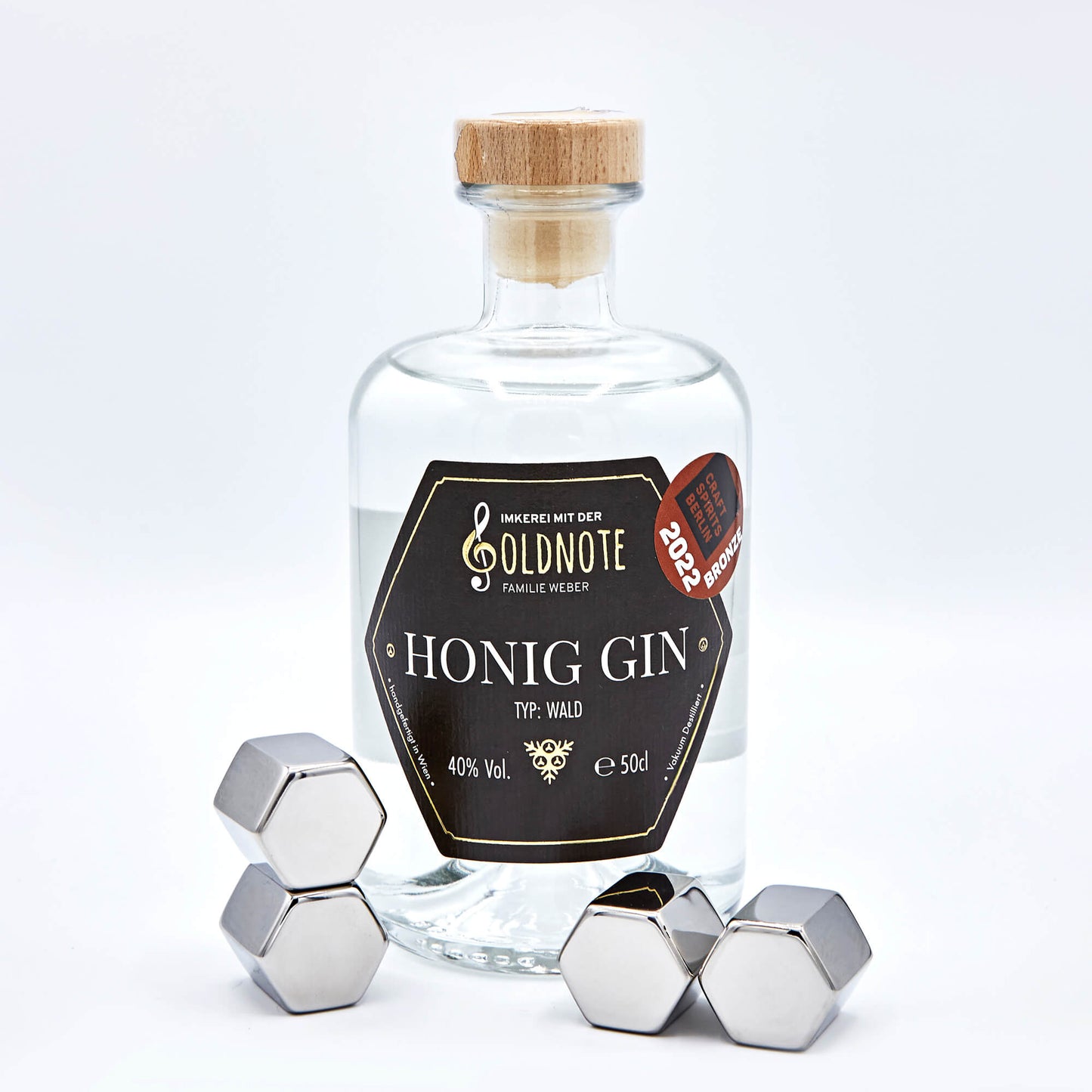 Honig Gin – Typ: Wald (BRONZE bei den Craft Spirits Berlin Awards 2022)