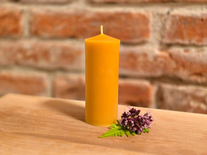 Bienenwachskerze – Stumpenkerze