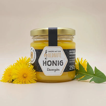 Löwenzahnhonig und weitere Sorten der Imkerei mit der Goldnote – regionale Honigvielfalt