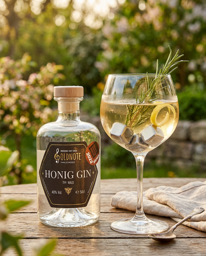 Honig Gin – Typ: Wald (BRONZE bei den Craft Spirits Berlin Awards 2022)