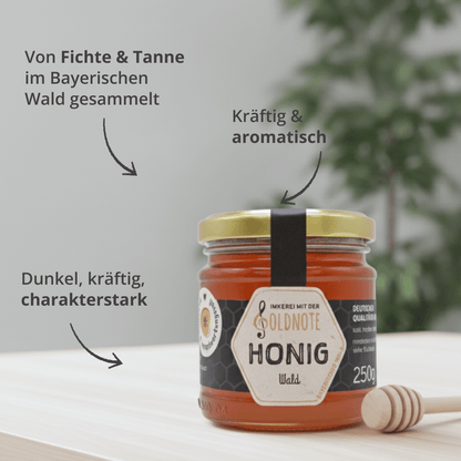 Kräftig und aromatisch – Waldhonig der Imkerei mit der Goldnote aus dem Bayerischen Wald