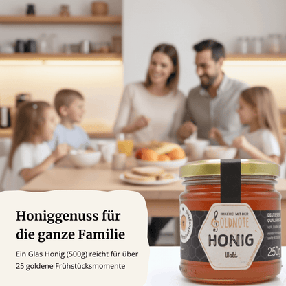 Honiggenuss für die ganze Familie – Waldhonig aus Bayern, Imkerei mit der Goldnote