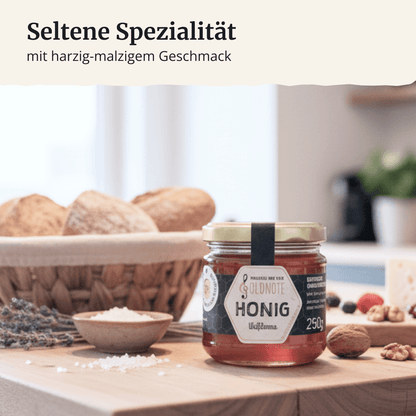 Seltene Honigspezialität – Weißtannenhonig aus dem Bayerischen Wald von der Imkerei mit der Goldnote